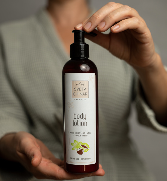 Лимфодренажный лосьон для тела с глюкозамином