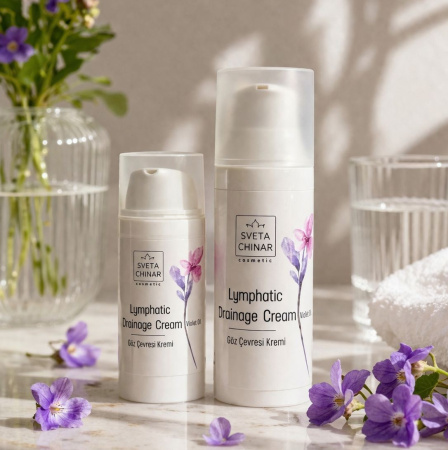 Лимфодренажный крем для лица (и для области вокруг глаз) 30 мл