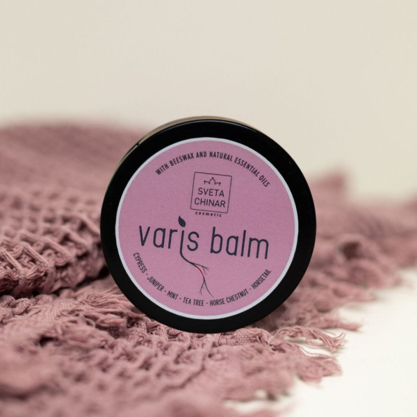 Ароматерапевтический бальзам против варикоза и геморроя