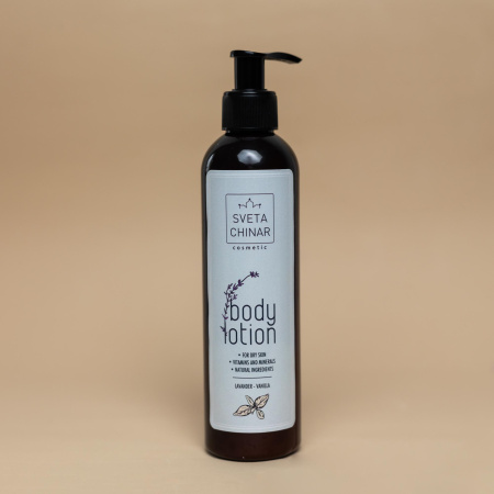 Восстанавливающий лосьон для тела лаванда- ваниль